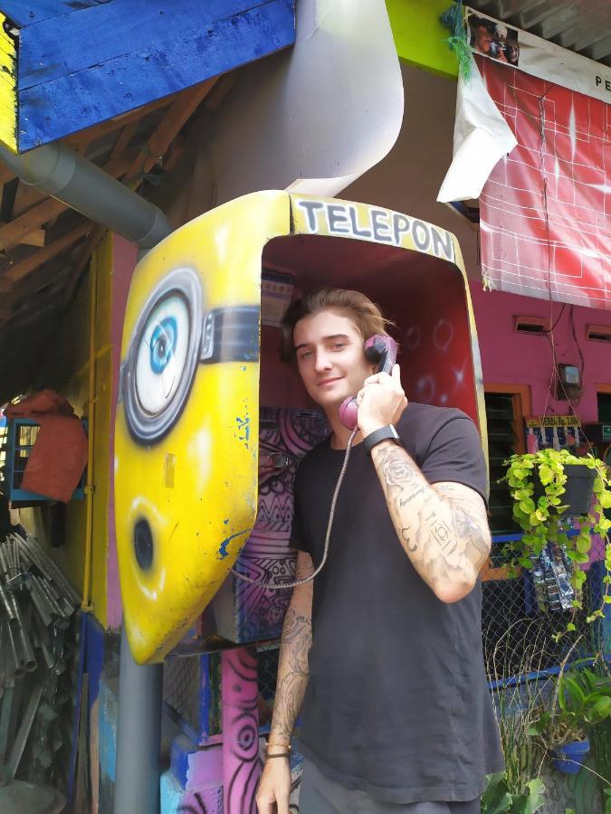 مبيت وإفطار مالانغ Griya Backpacker Pak Yon المظهر الخارجي الصورة