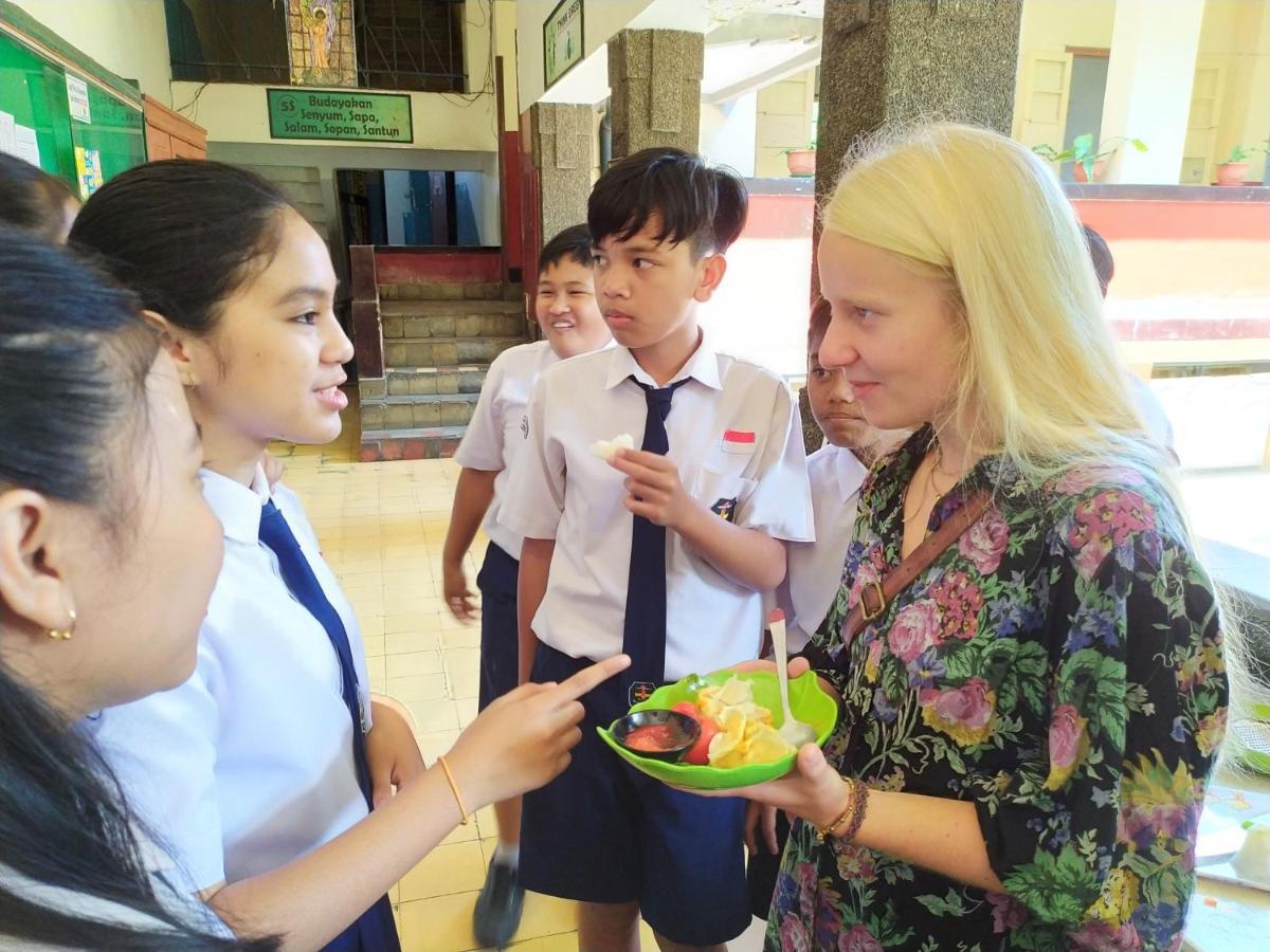 مبيت وإفطار مالانغ Griya Backpacker Pak Yon المظهر الخارجي الصورة